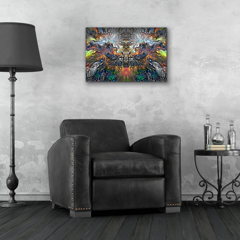 " Samael " by Pedro Gavidia, 16" H x 24" W x 0.2" D