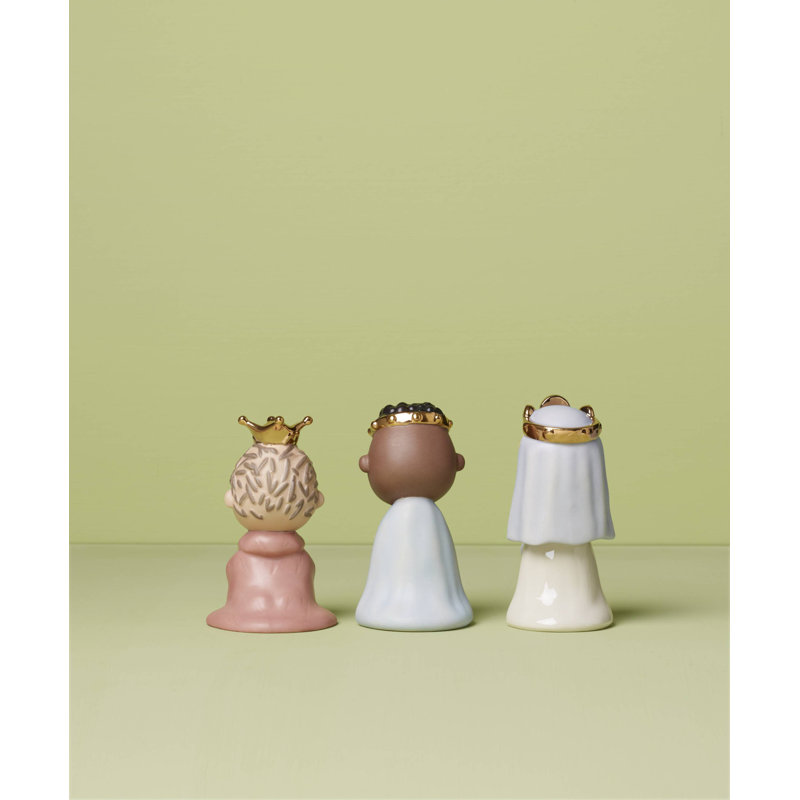 Peanuts Christmas Pageant 3 Kings Figurines