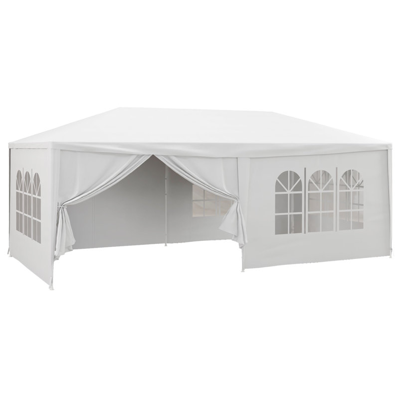 Bryhanna 5.83m x 2.93m Metal Party Tent