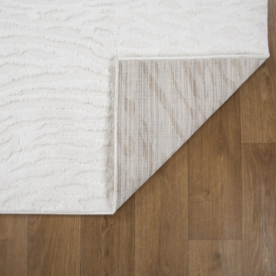 Artistic Abstract Wave Area Rug