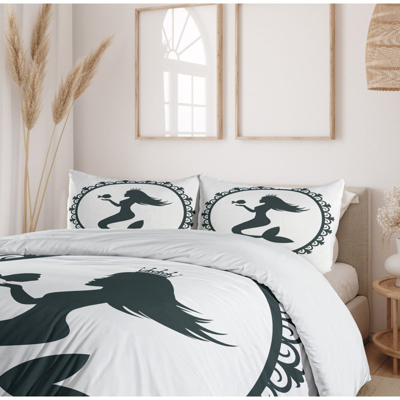 Polyester Duvet Cover, King Duvet Cover + 2 Shams