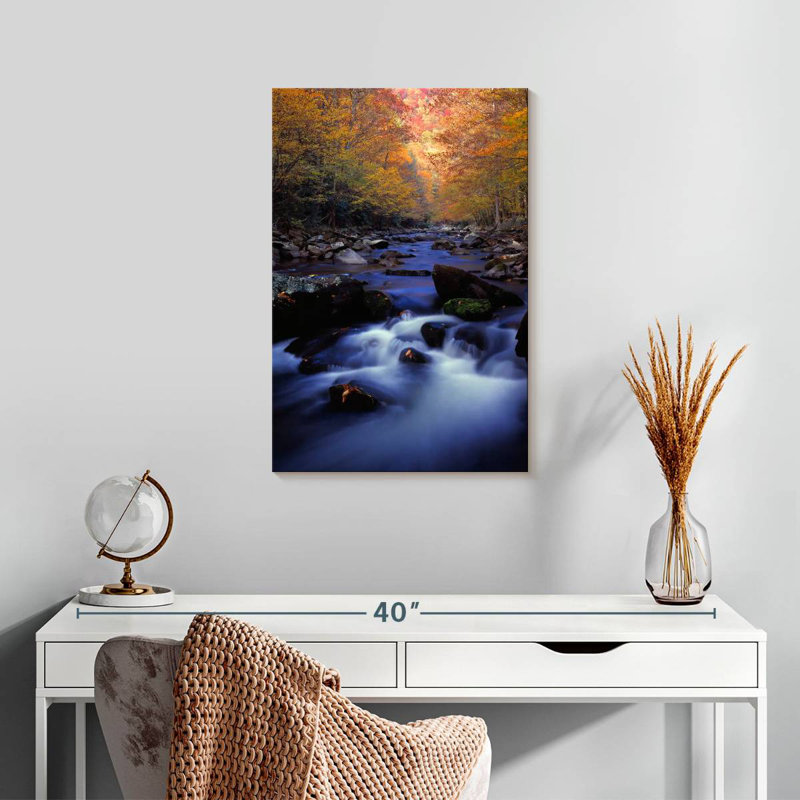 Alvord Smoky Mountain River, H 24 po x l 16 po
