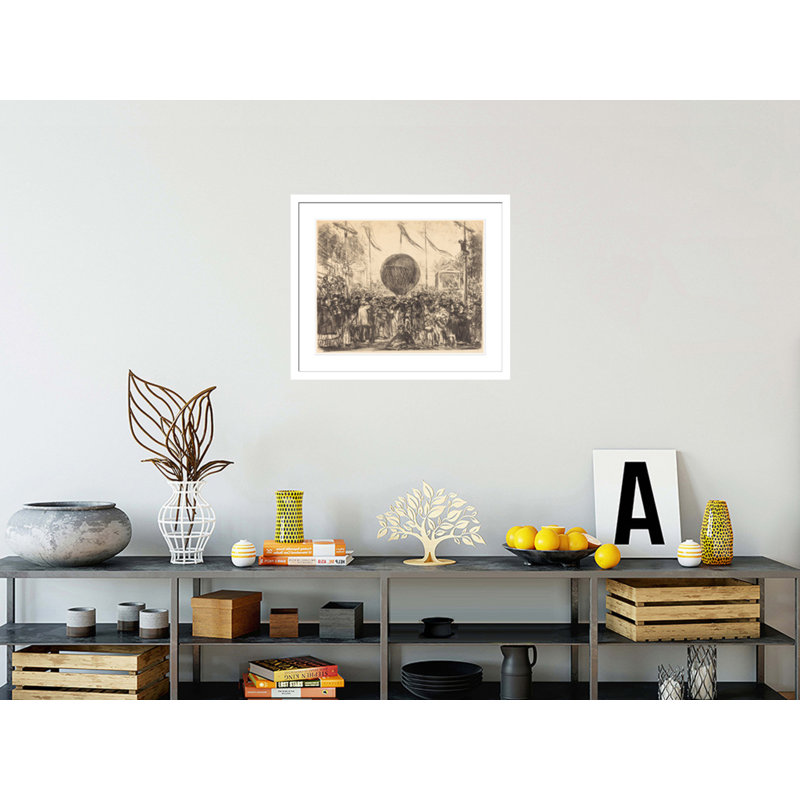 «The Balloon» par Edward Manet, impression giclée sur cadre, H 23,5 po x l 27,86 po