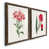 Papier, cadre noyer