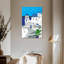 Masam Santorini contre le ciel bleu-108603146