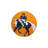 Machine Washable Animal Horse Human Patterned Decorative Rug-1851847386
