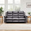 Reclining Sofa With Middle Console Slipcover