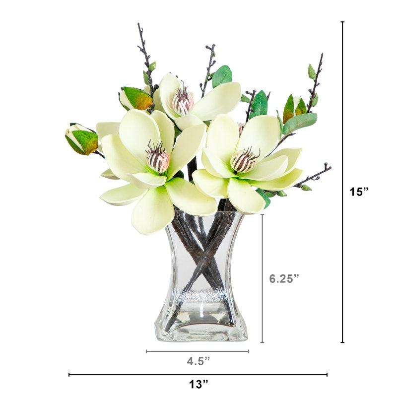 Magnolia Arrangement in Vase