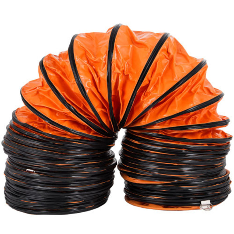 Tuyau flexible en PVC de 32 pi pour ventilateur 12 po