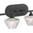 Racust 6 - Light Bathroom Steel Dimmable Vanity Light with Ribbed Glass Shades-461477205