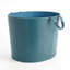 Oversized Oval Leather Basket-68075807