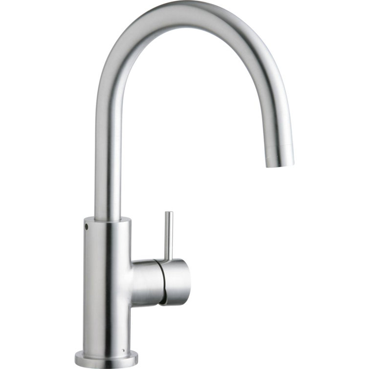 Elkay LK7921SSS Allure Single Handle Kitchen Faucet with Lever and Side Spray