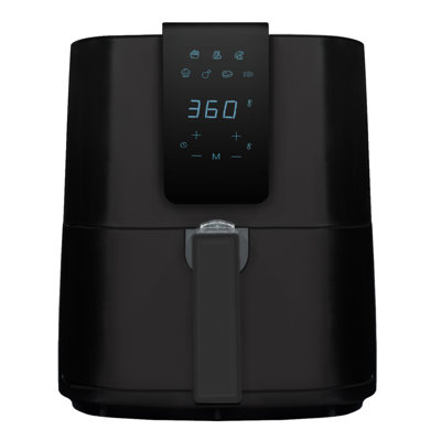 Friteuse Emerald de 5,2 L avec 7 préréglages, minuterie de 60 minutes et panier allant au lave-vaisselle