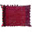Fringed Down Reversible Throw Pillow