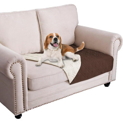 Waterproof Dog Bed Cover Pet Blanket For Furniture Bed Couch Sofa Reversible