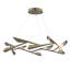 Quill 10 - Light Metal LED Chandelier-778244732-778244718