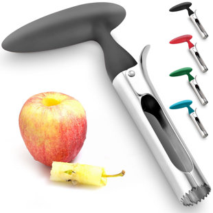 Apple Peeler and Corer - Durable Heavy Duty Chrome Cast Iron w Powerful  Countertop Suction, Hand Crank for Fruits, Potatoes or Veggies, Picking