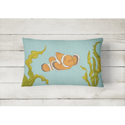 Clown Fish Indoor/Outdoor Throw Pillow