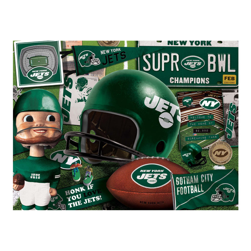 NFL Retro Series Puzzle, New York Jets
