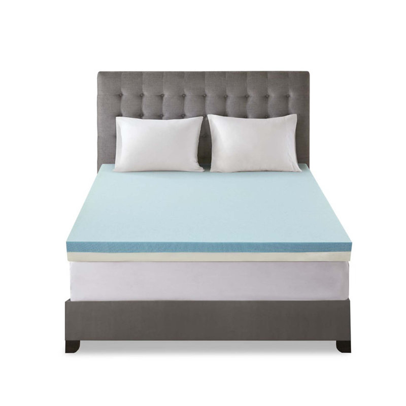 3"/4" Memory Foam Mattress Topper, Perfect For A Restful Night's Sleep, Full, 4"