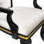 Fauteuil en velours de 24 po Kerriann