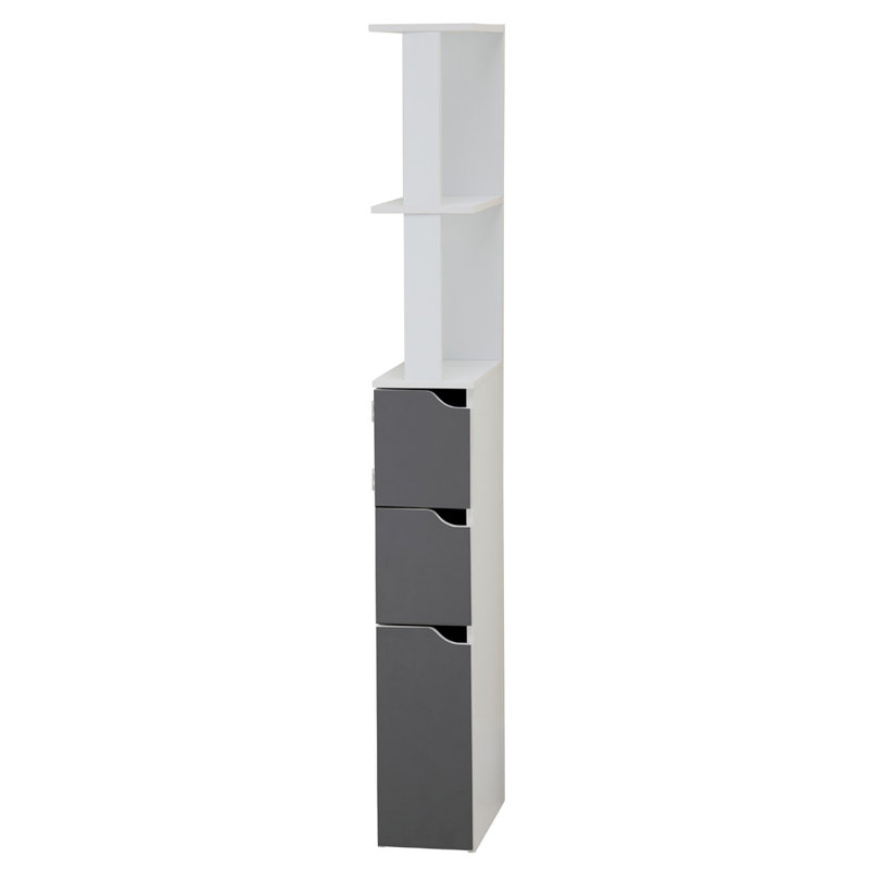 Hollie-Jo Linen Cabinet, Grey