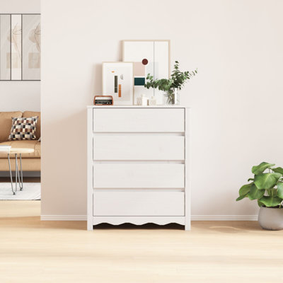 Chest of Drawers with Drawer Drammen Solid Pine wood Storage Home