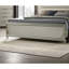 Ensemble de meubles de chambre à coucher glamour de luxe 3 pièces-667989480