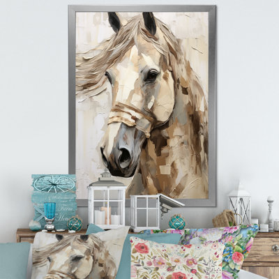 " Sophisticated Horse Portrait II "