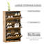 18 Pair Flip Down Shoe Storage