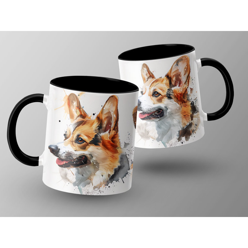 Ceramic Coffee Mug, 3, Black