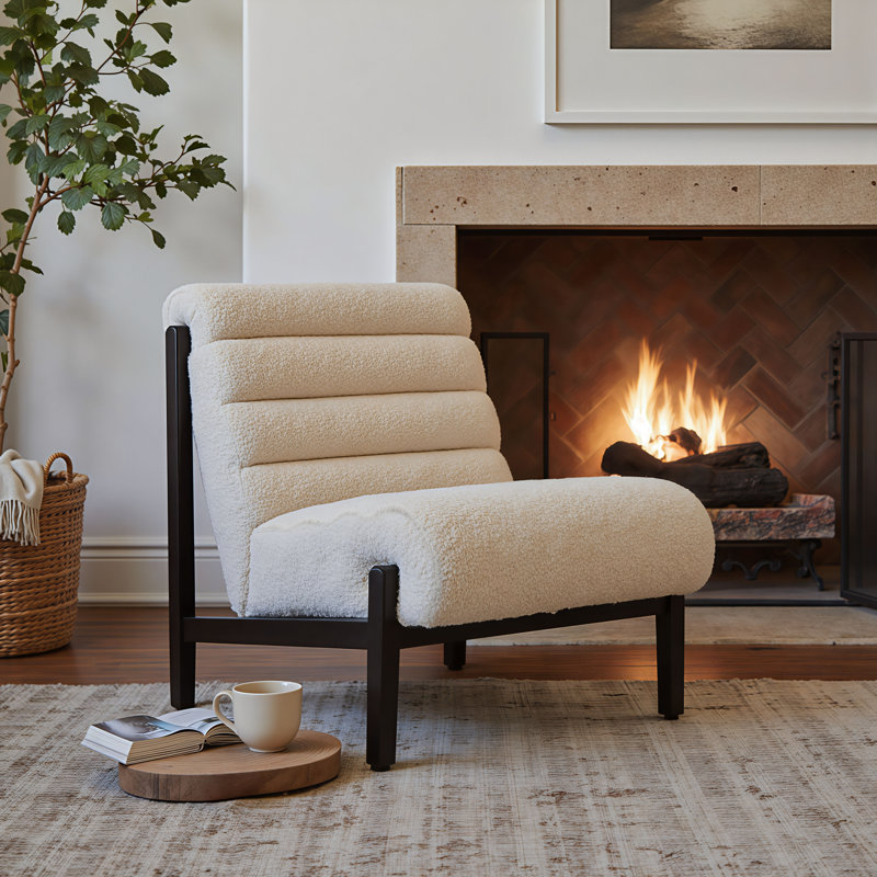 Modern Accent Chairs Upholstered Seating Living Room Furniture Stylish Contemporary Design