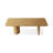 Modern Burlywood Rectangular Solid Wood Dining Table-1145281663