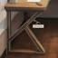 Bureau en bois massif en L Burlywood-1352923561-1352923564