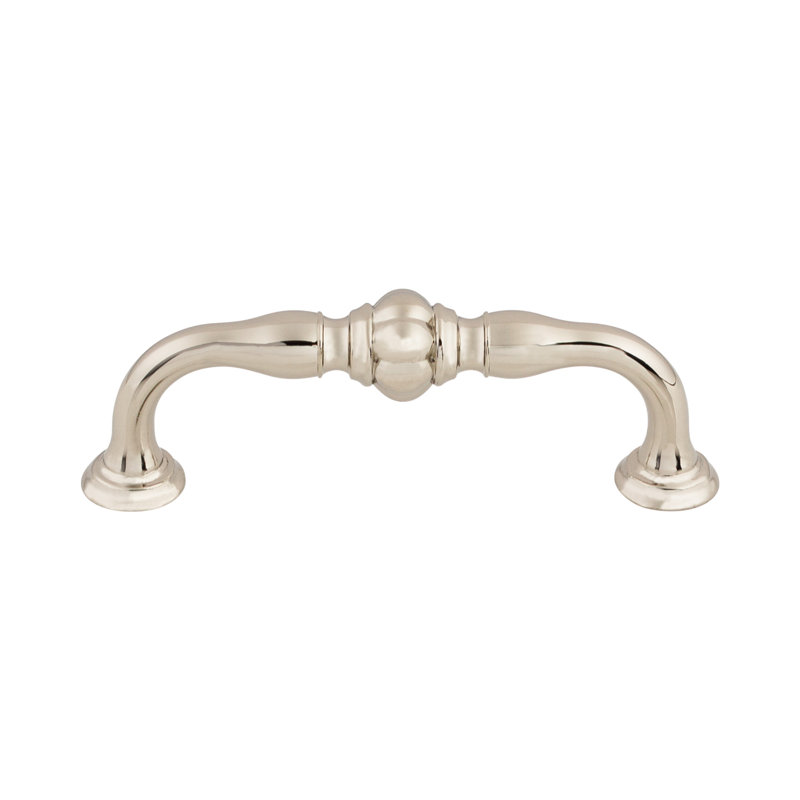 Allington Bar pull, Polished Nickel, 3 3/4" Center to Center