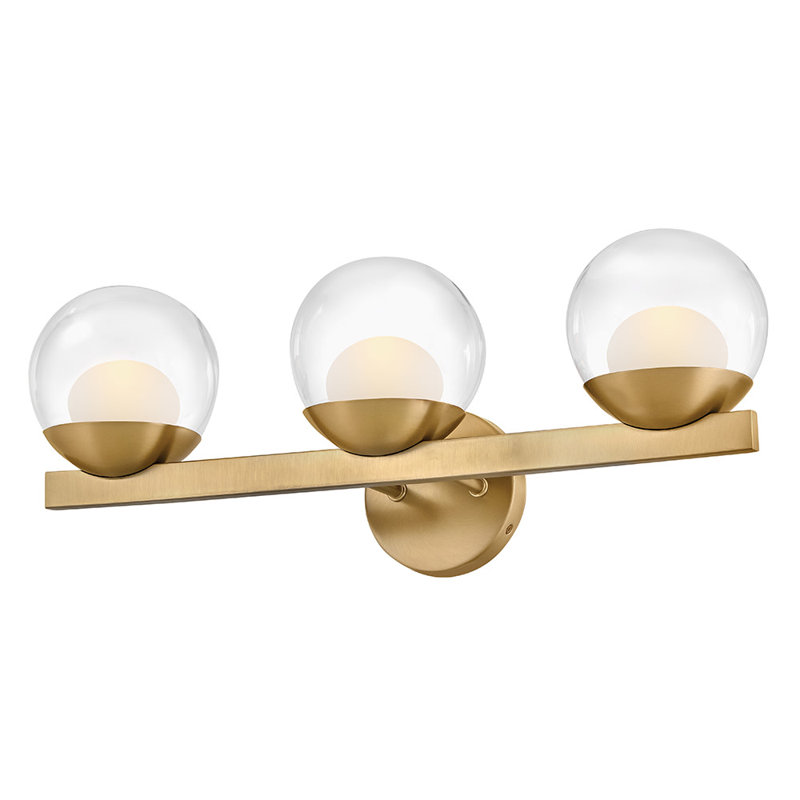 Hinkley Sunni Medium Three Light Vanity, Gold