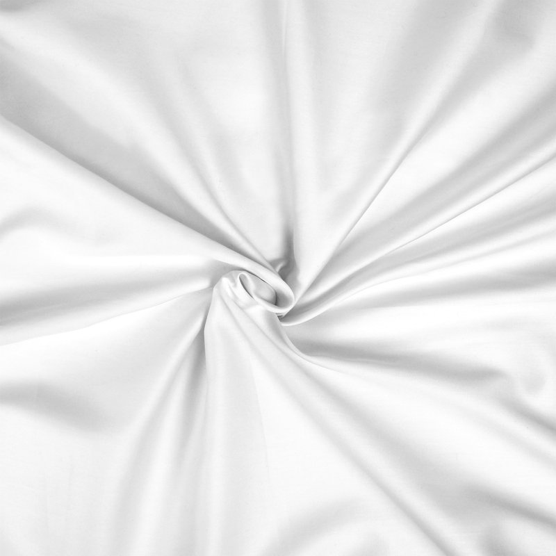 Essentials White Full/Double Bed Skirt 18" Drop, 15", Queen