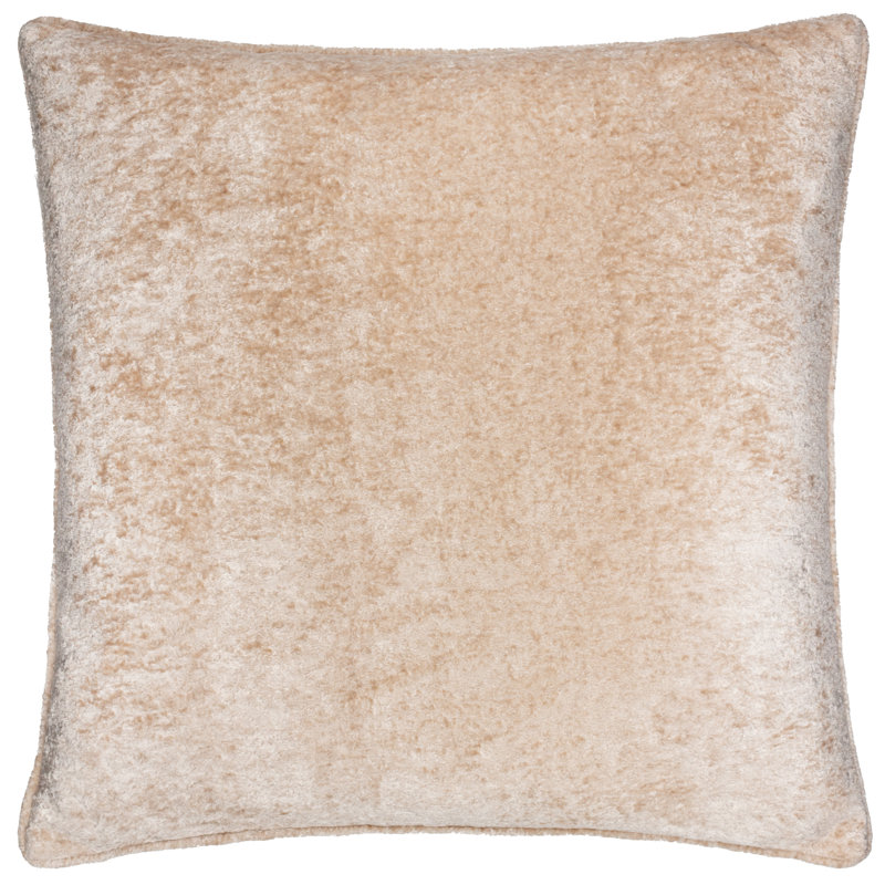 Lustre Square Cushion Cover, Cream