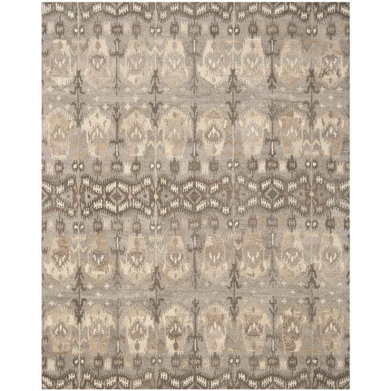 Carpenter Hand-Tufted Wool Rug, Rectangle 9' x 12'
