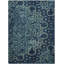 Tapis abstrait bleu Thursa-17989946