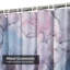Rideau de douche en aluminium multicolore avec 12 crochets-84072704