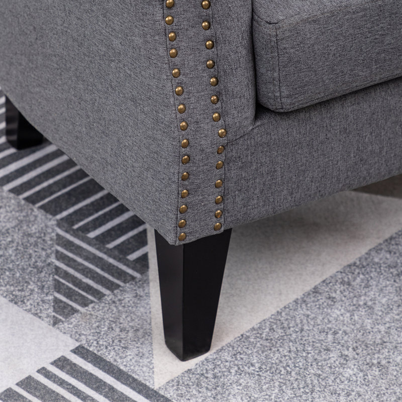 Upholstered Wingback Chair