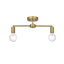 Plafonnier semi-encastré 21,5 po 2 lumières Hannigan-1079148196