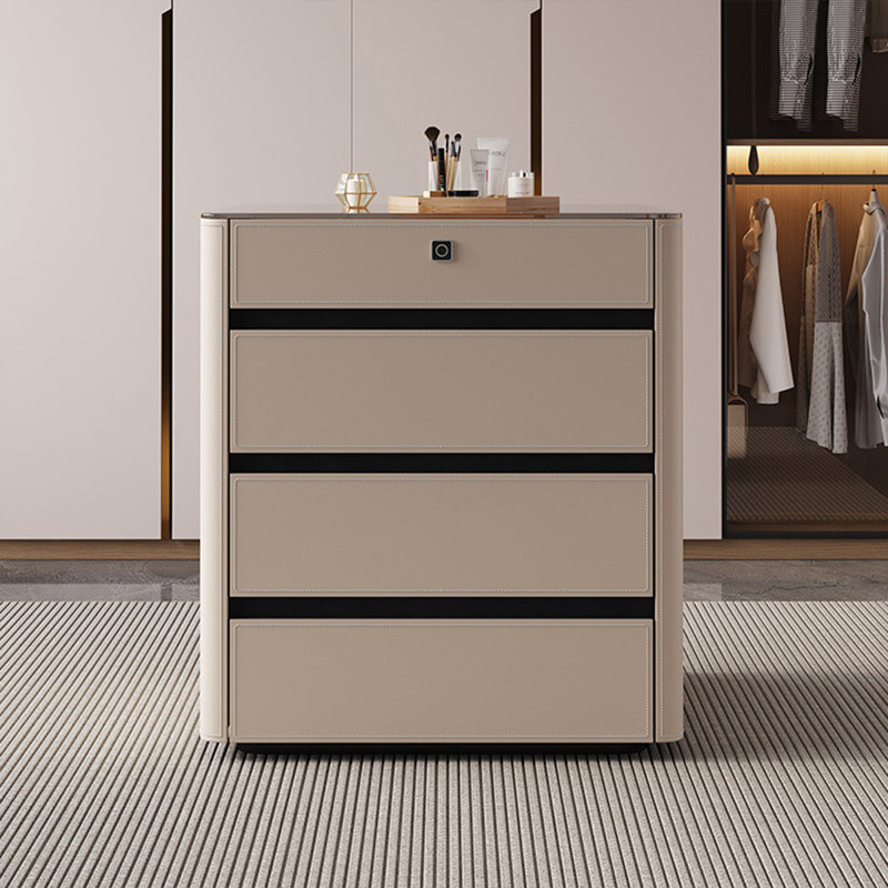 Petite armoire de rangement de 31,5 po couleur kaki Luxury