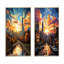 «City Atlanta Popart», 2 pièces-879046701-879046867