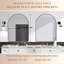 Miroir de salle de bain Hafsa Cadre en acier inoxydable-1565131370-1591519969
