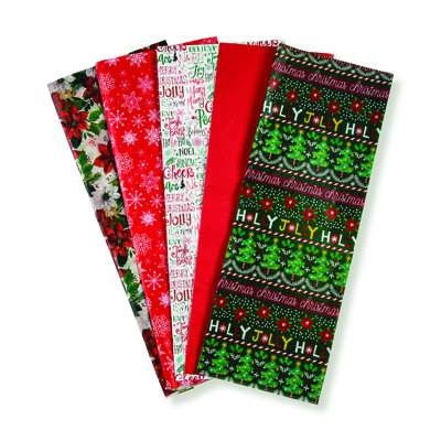 Babapour 50 Piece Disposable Paper Plastic Paper Christmas Gift Bags Disposable Party Supplies for Guests