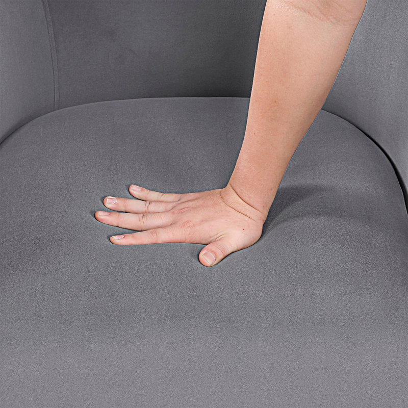 Chaise pivotante Upholstery, Gris