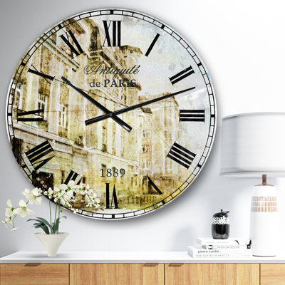 Swigart Metal Wall Clock