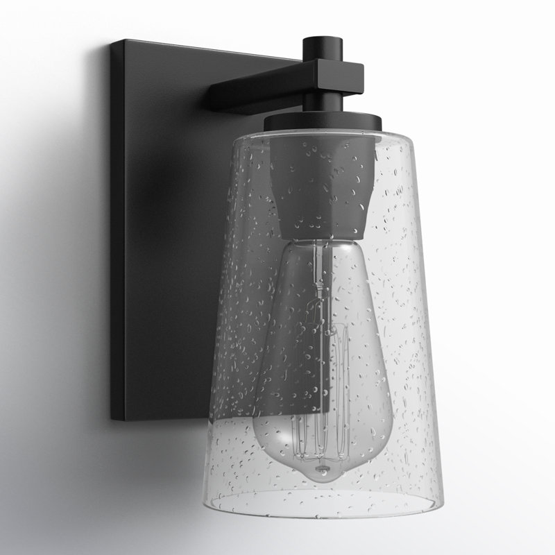 Mercer 1 - Light Sconce from , Midnight Black